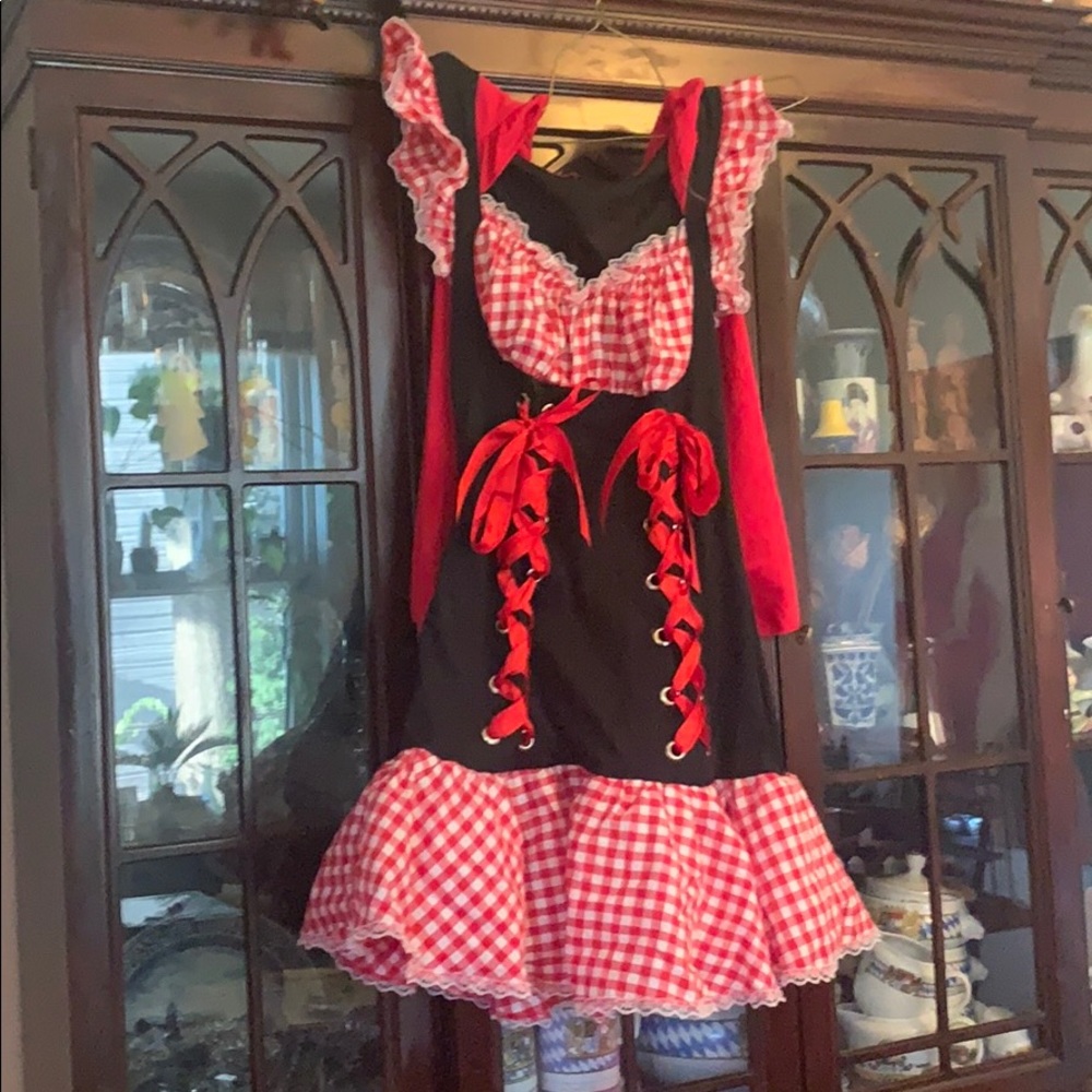 Sexy Little Red Riding Hood Halloween Costume sz s
